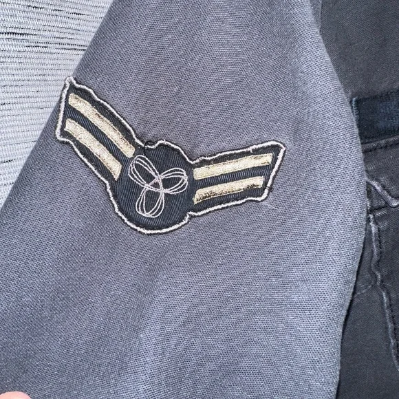 TNA Navy Blue Shirt Jacket - Picture 4 of 6